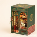 CuteBee DIY Owl Bookstore Miniature House - Handcrafted Dollhouse Kit