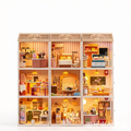 Small Town Diary DIY Miniature House - Handmade Super World Dollhouse Kit