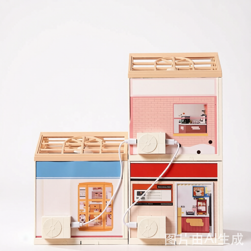Small Town Diary DIY Miniature House - Handmade Super World Dollhouse Kit