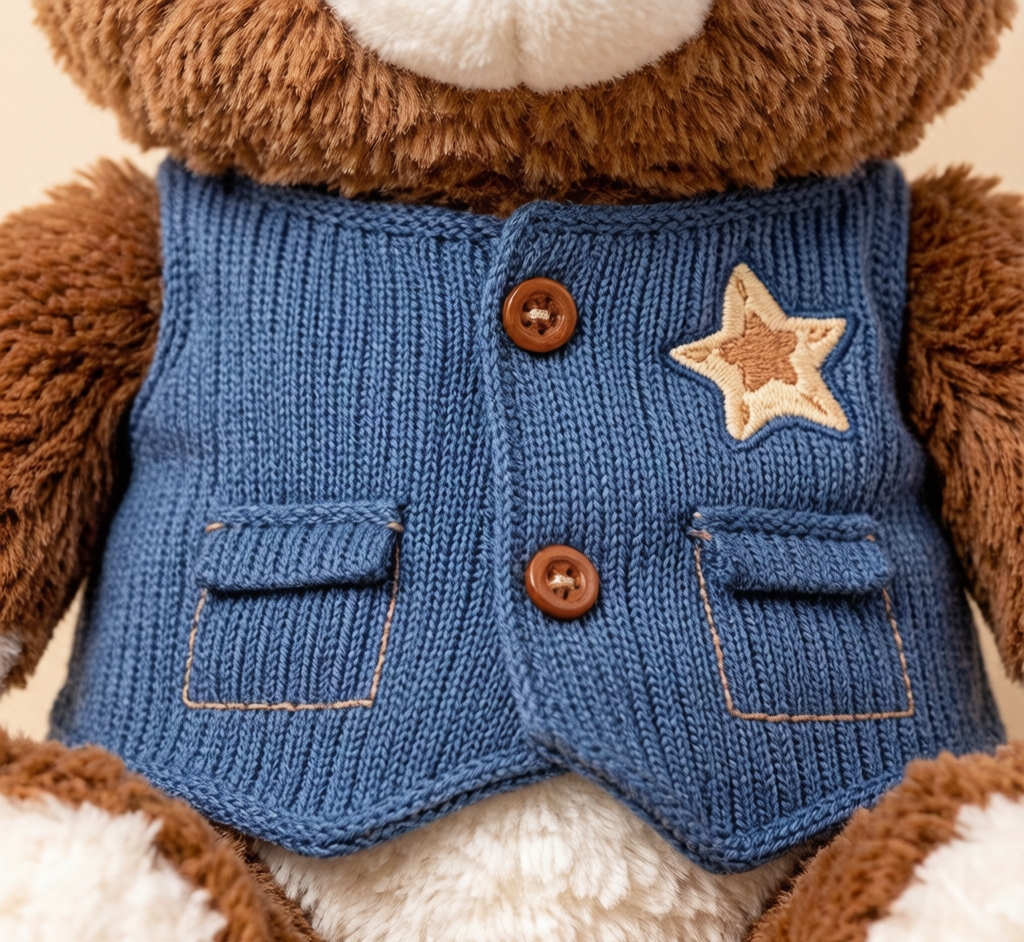 Healing Forest Animal Plush - Cozy Sweater Fox, Bear & Sheep