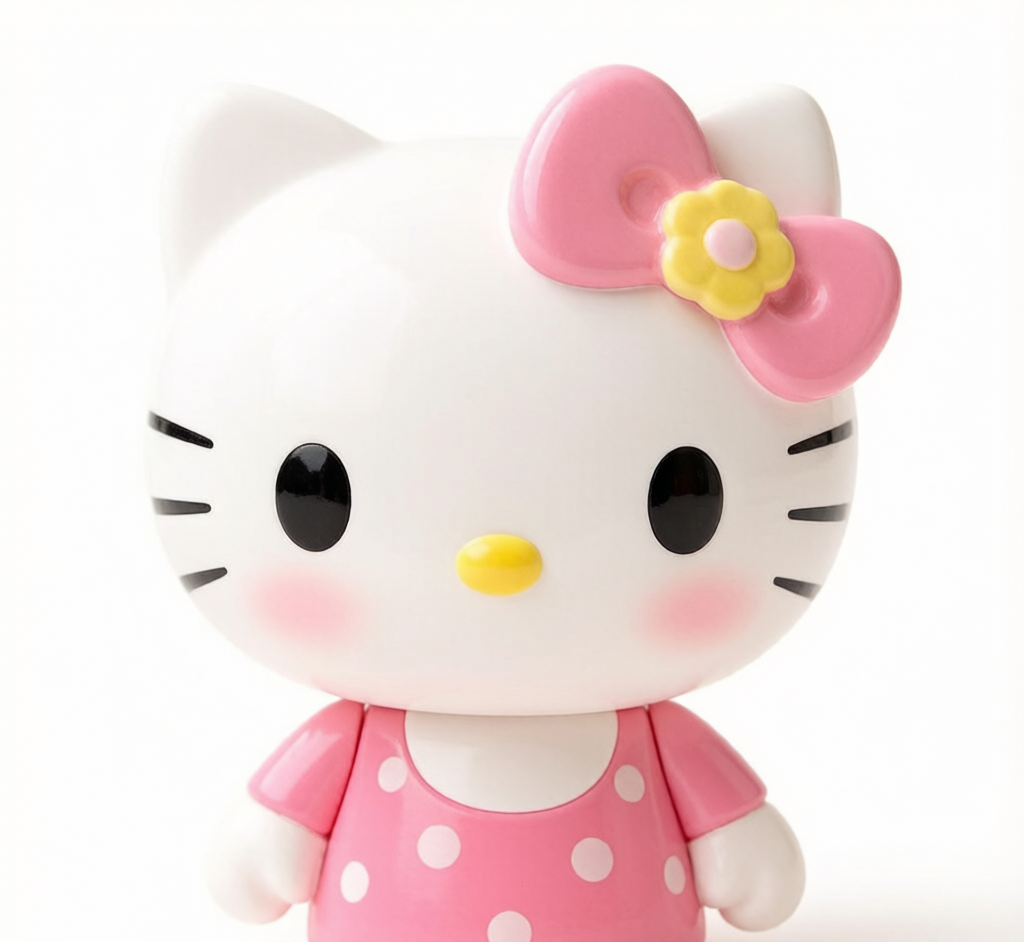 KT Cat Figure Ornament - Cute Car & Desk Decoration
