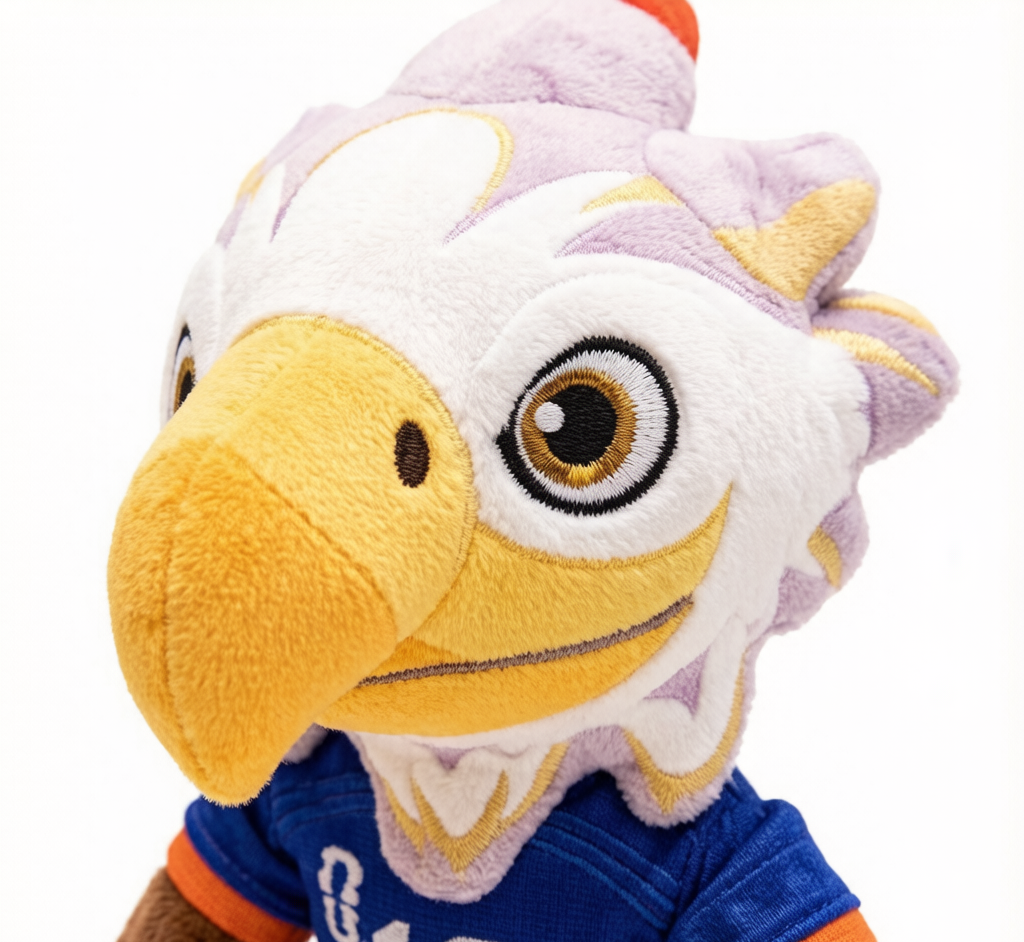 2026 World Cup Mascot Plush - Eagle, Jaguar & Moose Doll