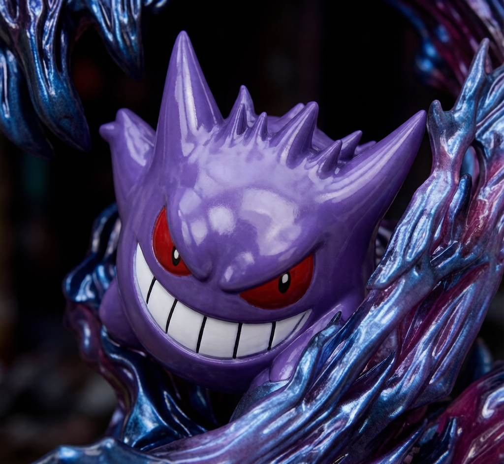 Gengar Figure Ornament - Boxed Collectible Character Statue