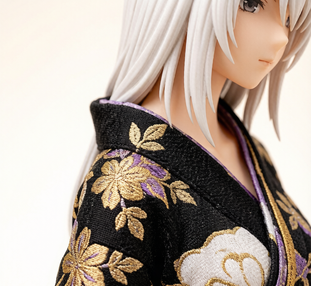 Kimono 2B & A2 Sitting Figure - Collectible Anime Statue