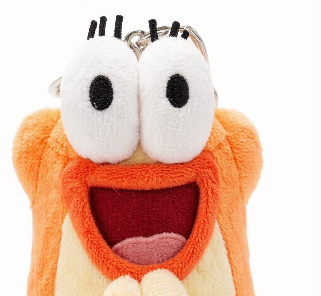 Bikini Bottom Fish Plush - Funny Cartoon Pendant Doll