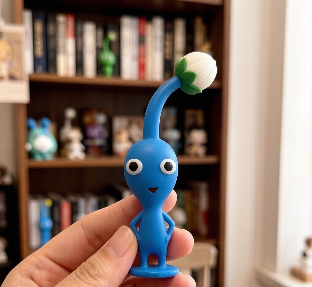 Pikmin Figure Set - Cute Game Character Ornaments