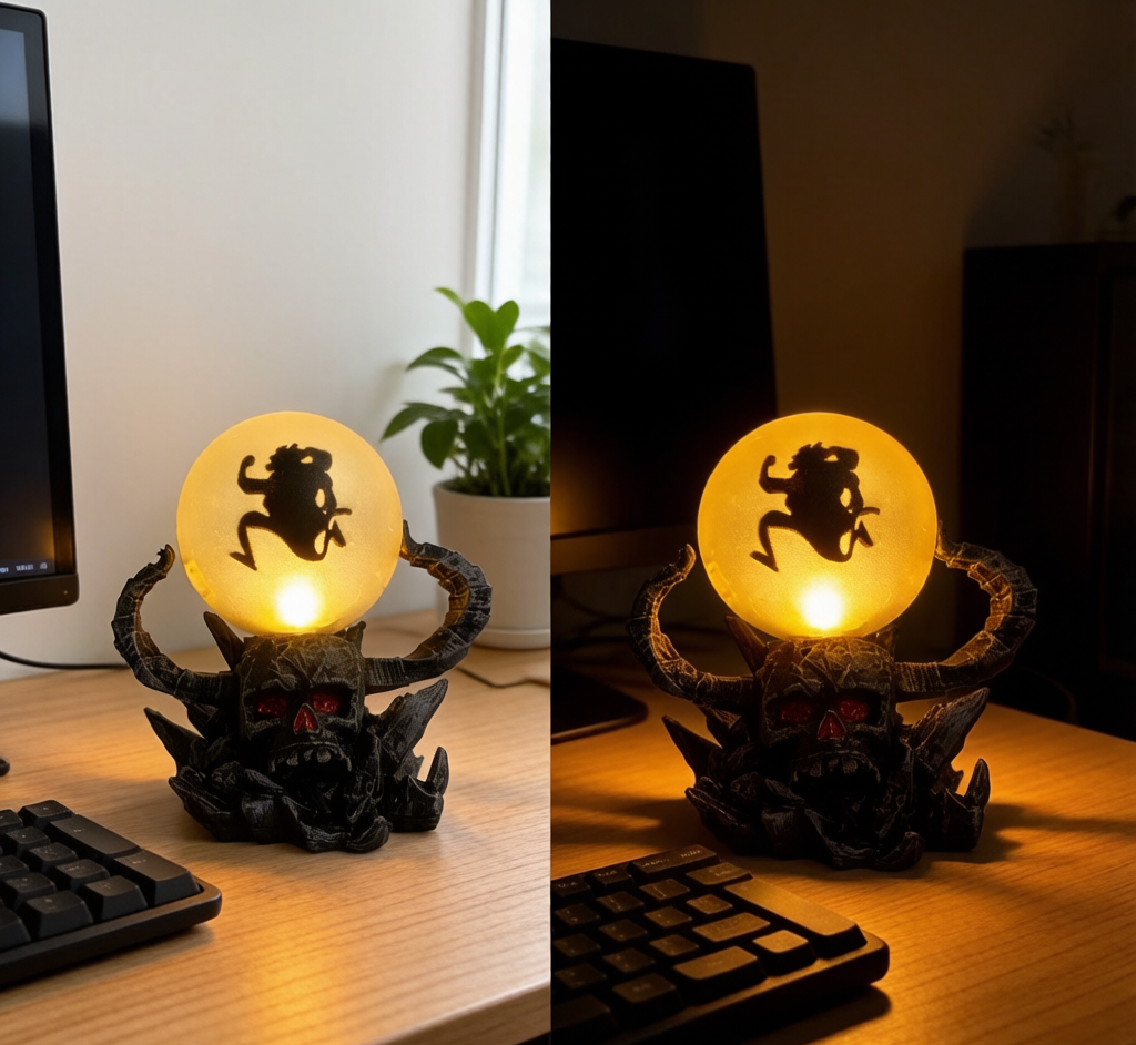 One Piece Luffy Night Lamp - Collectible Light Figure