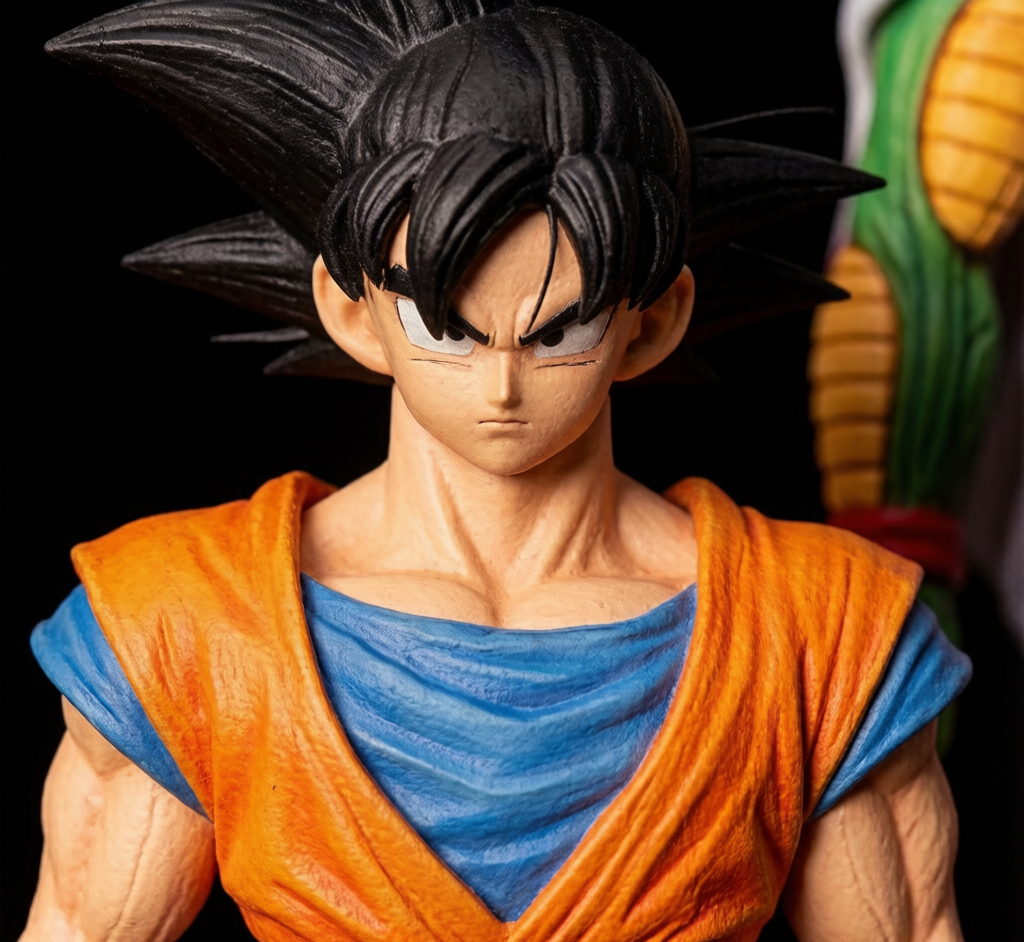 Z Warrior Hero Figurine - Double-Headed Collectible Statue