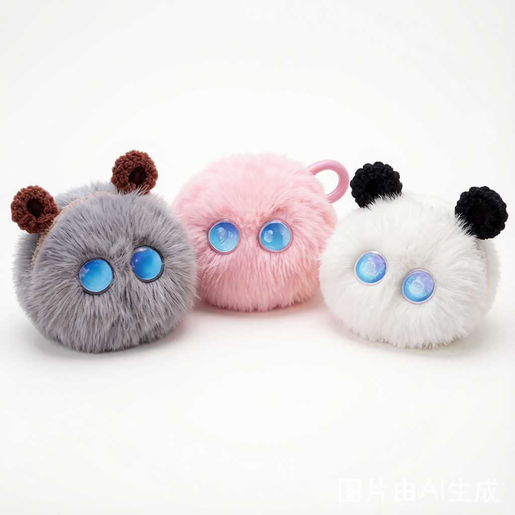 AI Talk Companion Husky & Bear Plush - Emotional Robot Doll