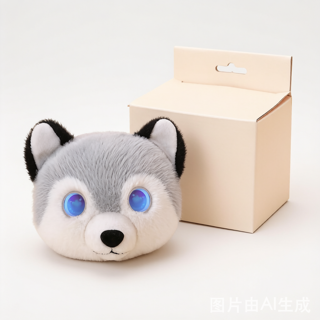AI Talk Companion Husky & Bear Plush - Emotional Robot Doll