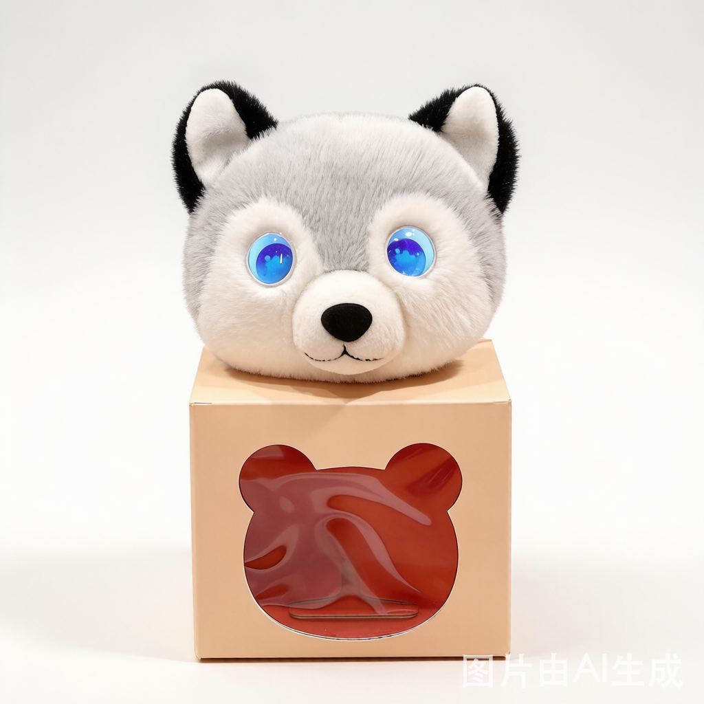 AI Talk Companion Husky & Bear Plush - Emotional Robot Doll