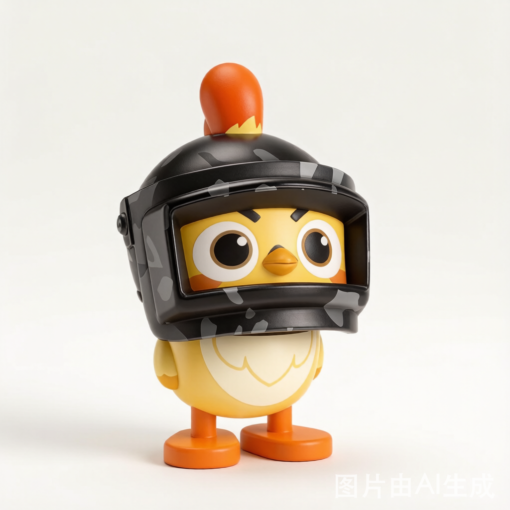 Photon Chicken Bobblehead Blind Box Figurine - Desktop Decor Collectible