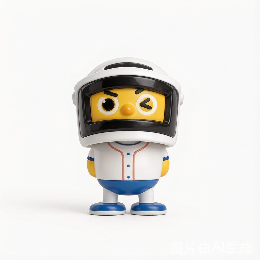 Photon Chicken Bobblehead Blind Box Figurine - Desktop Decor Collectible