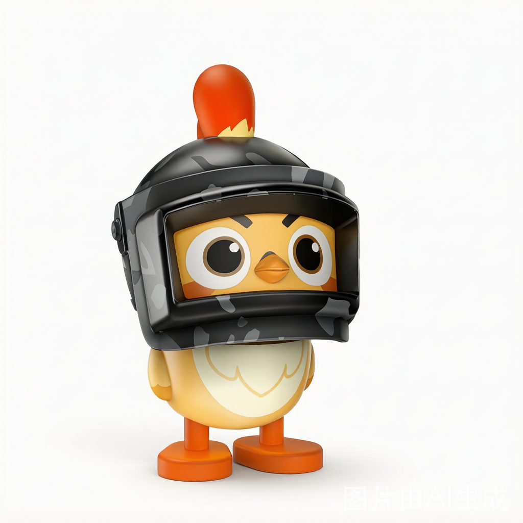 Photon Chicken Bobblehead Blind Box Figurine - Desktop Decor Collectible