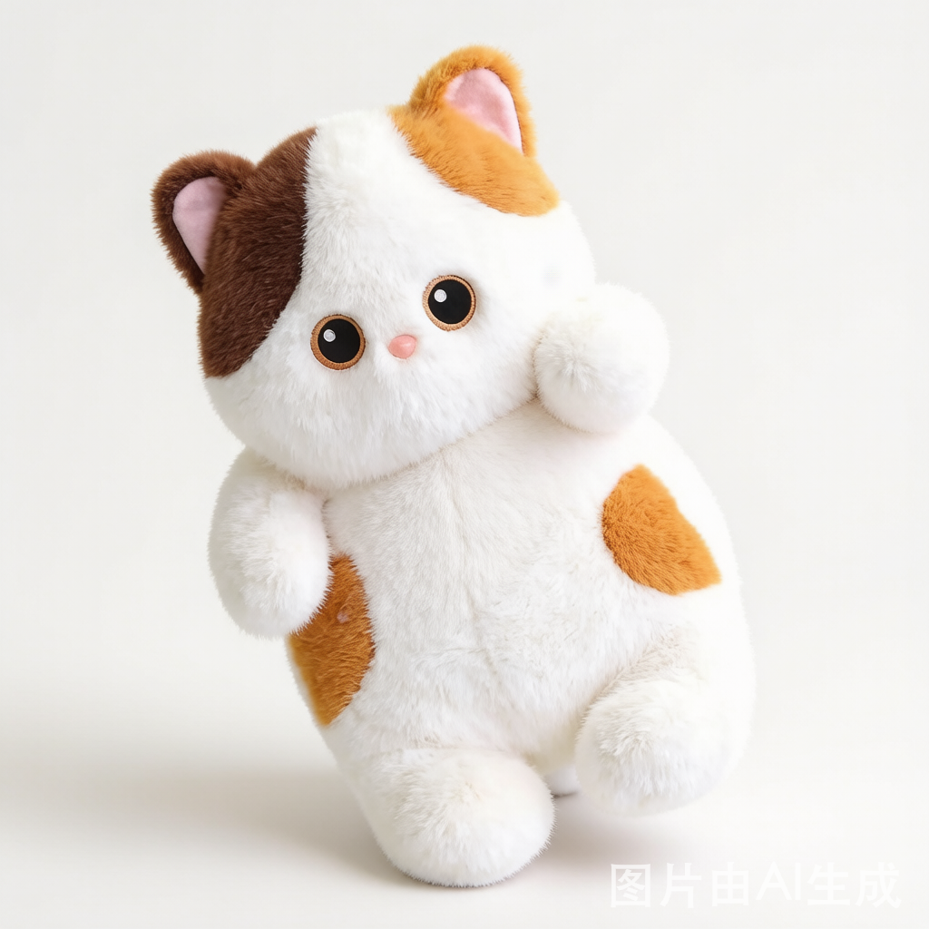 Bobova Calico Kitten Plush - Soothing Comfort Doll