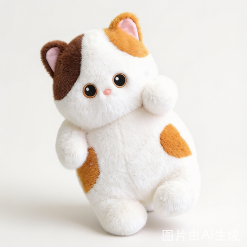 Bobova Calico Kitten Plush - Soothing Comfort Doll