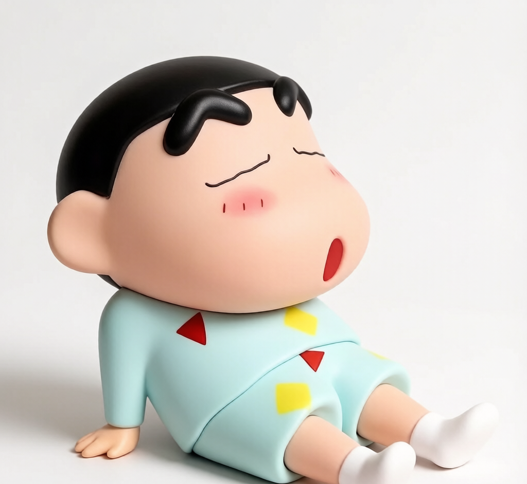 Crayon Shin-chan Phone Stand - Cute Desk Figure Holder