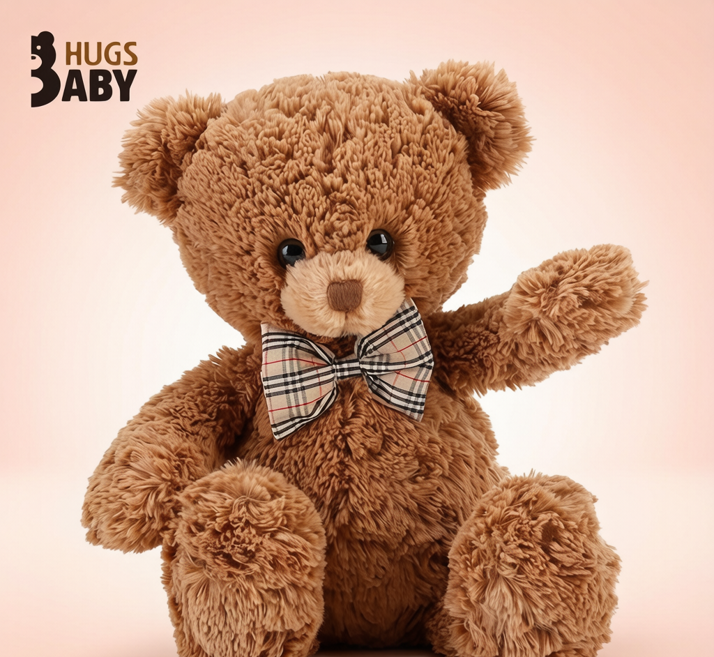 Claire Teddy Bear Plush - Super Soft Hugging Pillow