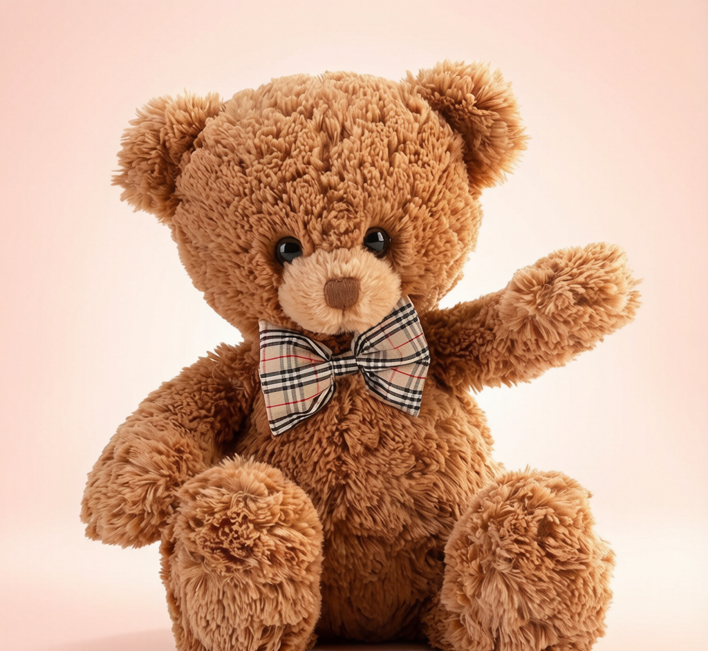 Claire Teddy Bear Plush - Super Soft Hugging Pillow