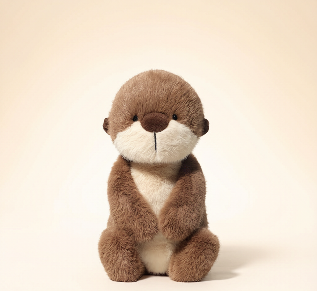 Cute Sea Otter Plush - Super Soft Cuddly Doll & Gift