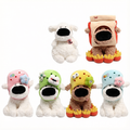 Snot Bear Big-Nose Dog Plush - Cute Hooded Companion Doll