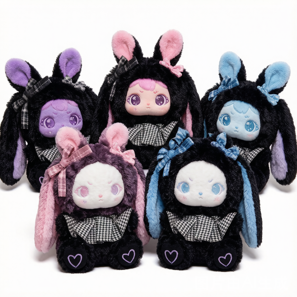 Sweet Cartoon Plush Doll - Mystery Blind Box Pendant