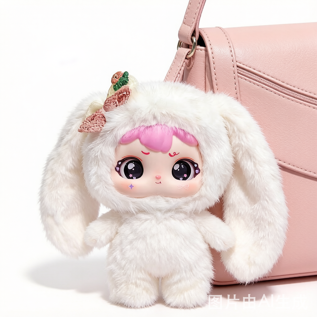 Sweet Cartoon Plush Doll - Mystery Blind Box Pendant