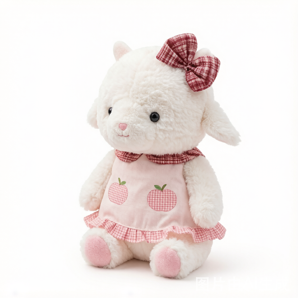 Snot Bear & Rose Bear Plush - Cute Companion & Bed Decor Doll