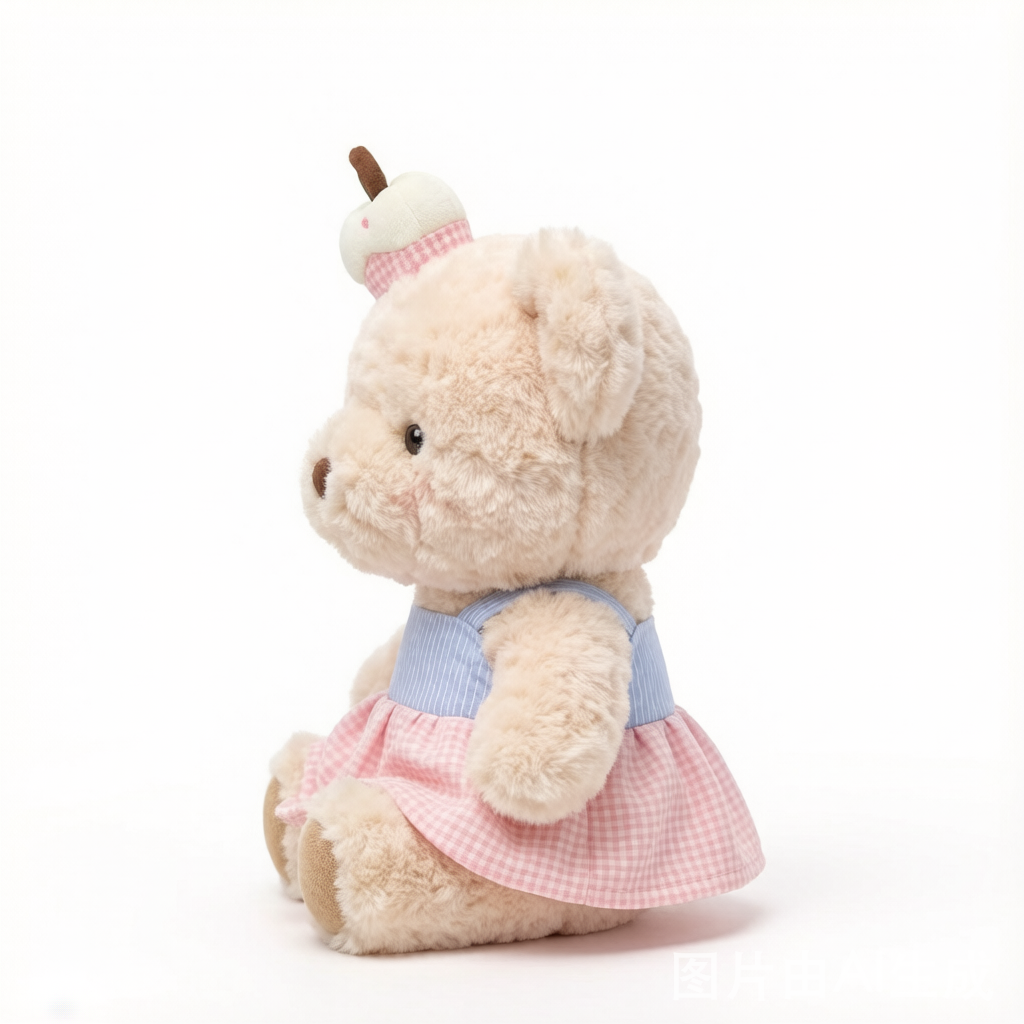 Snot Bear & Rose Bear Plush - Cute Companion & Bed Decor Doll