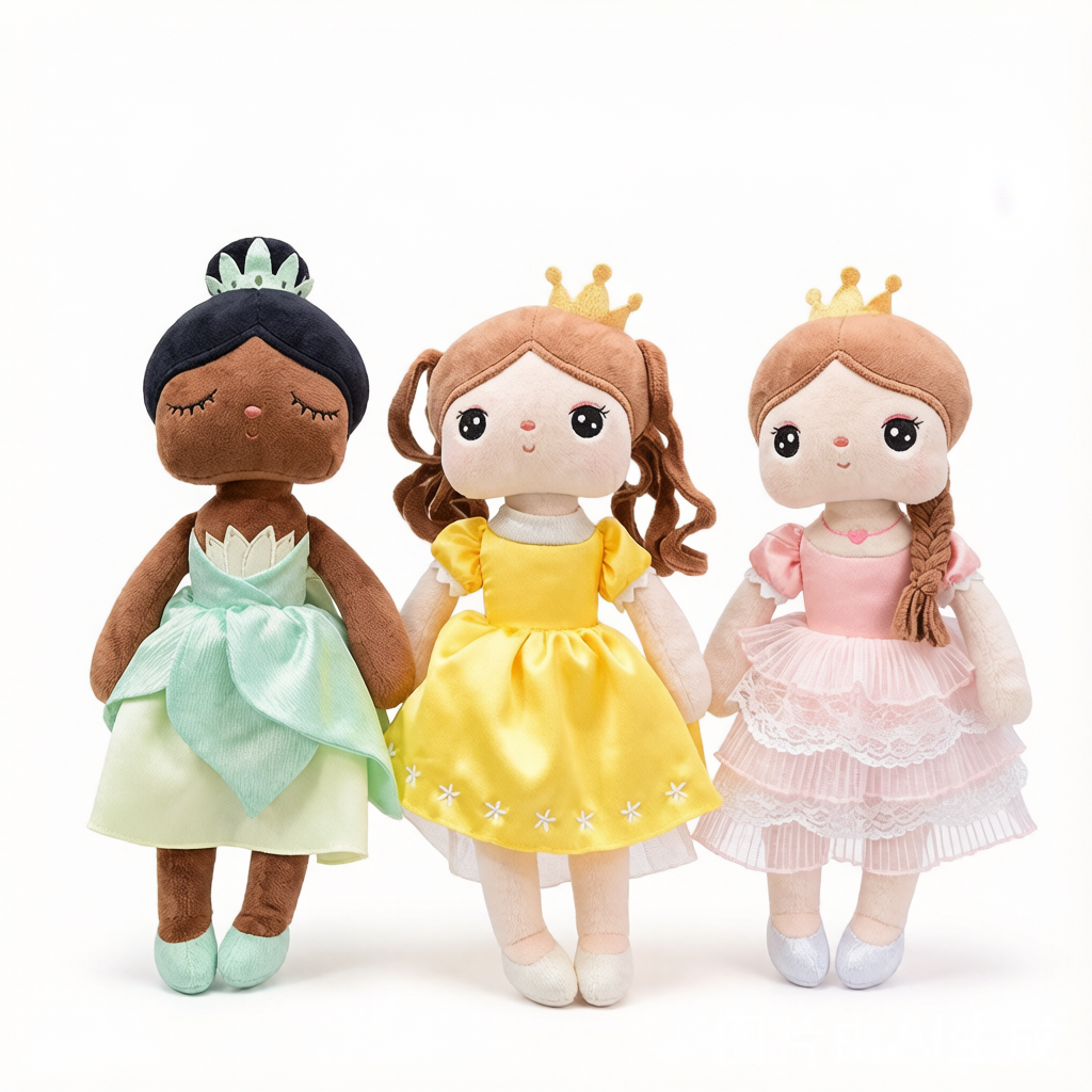 Fairy Tale Princess Angela Plush Doll - Storybook Gift for Girls