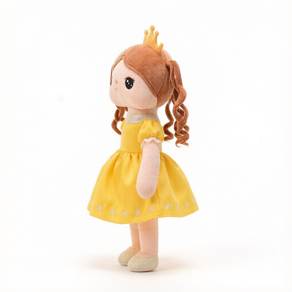 Fairy Tale Princess Angela Plush Doll - Storybook Gift for Girls