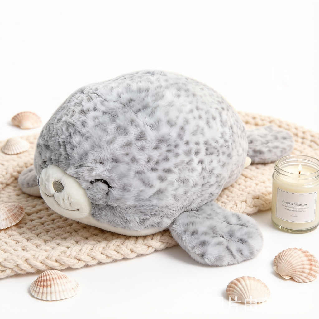 Ocean Buddy Sleeping Pillow Plush - Seal Dolphin Shark Collection