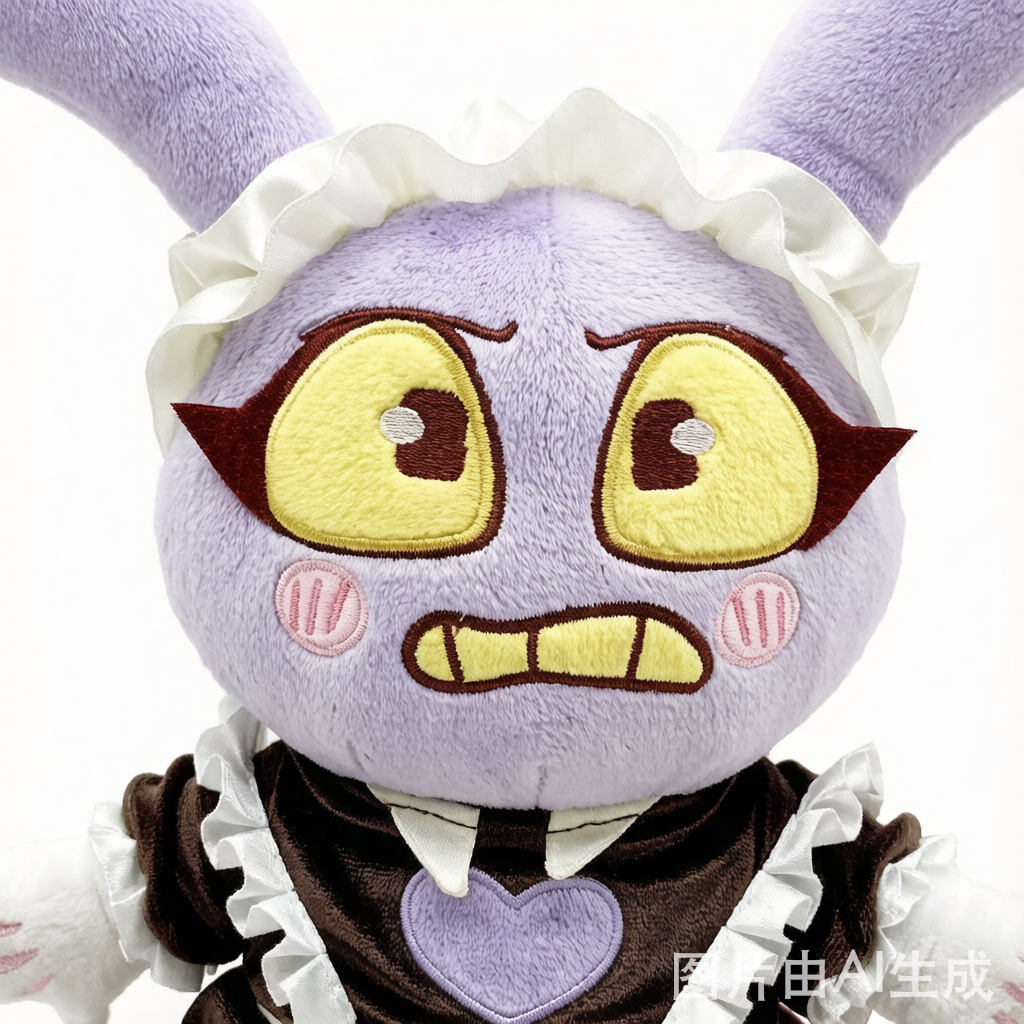 Circus Maid Rabbit Plush - Kawaii Bunny Doll