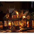 DIY Hand-Assembled Villa Model Ornament - Magic City Miniature Building Kit