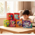 mideer Paper Advanced Puzzle - Car & Dinosaur Educational Toy for Kids