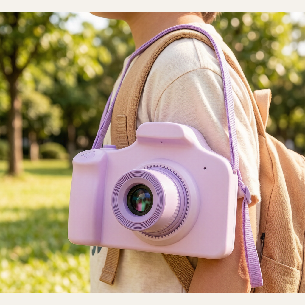 Kids Print Camera Toy - Instant Photo Printer with Kuromi & My Melody, Birthday Gift