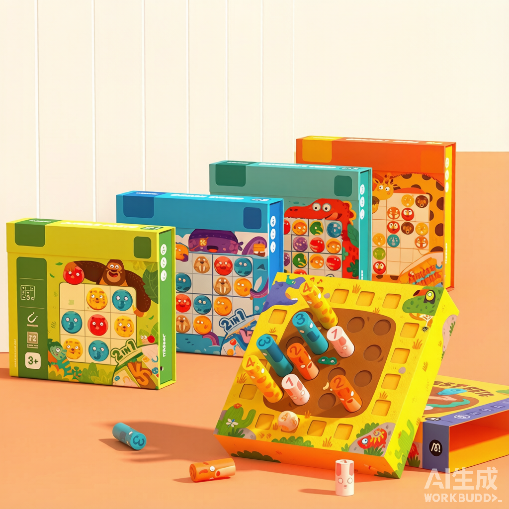 mideer Milu Sudoku Beginner Board Game - Kids Math Logic Thinking Toy