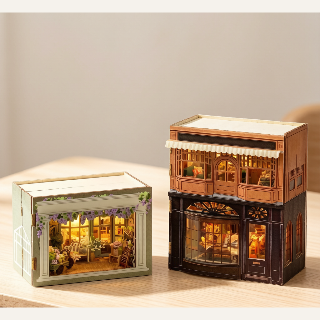 Smart House DIY Cottage - MINI Fantasy Magic Cube No-Cut Paper Set