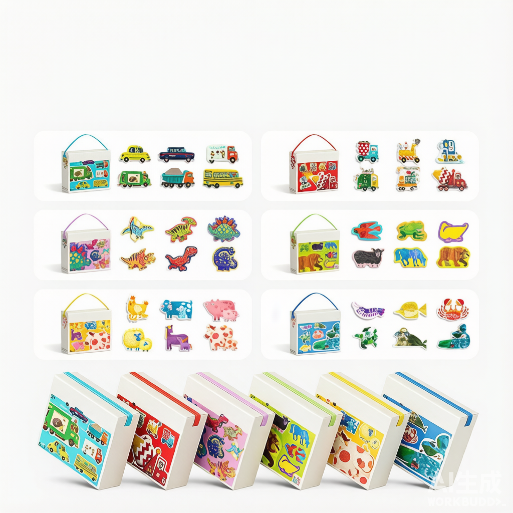 mideer Milu Large Art Puzzle - Artistic Enlightenment Montessori Toy (3-6)