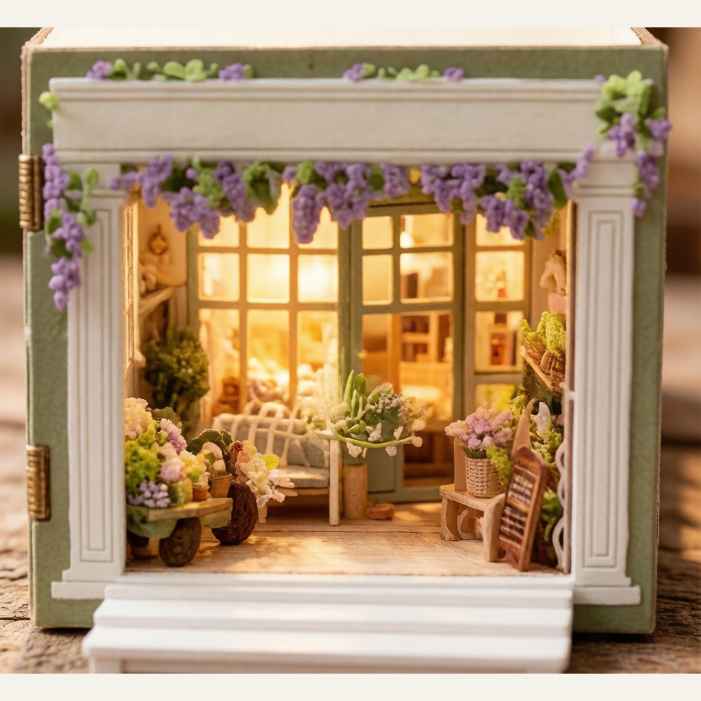 Smart House DIY Cottage - MINI Fantasy Magic Cube No-Cut Paper Set